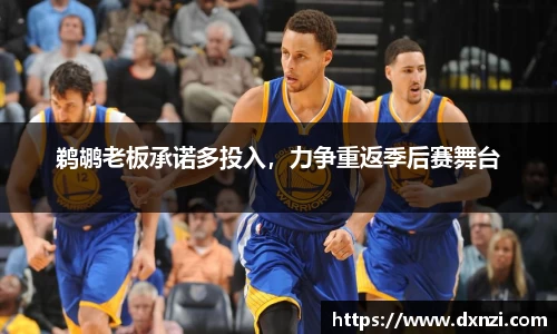 鹈鹕老板承诺多投入，力争重返季后赛舞台